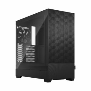 Корпус ПК без блока питания / Fractal FD-C-POA1A-02 / Корпус ПК без блока питания/ Case Fractal Design Pop Air TG Clear Tint, Midi-Tower, 3x120mm, 2xUSB-A 3.2 ATX, mATX, mITX Black