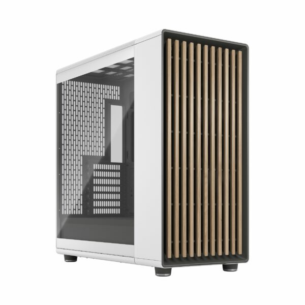 Корпус ПК без блока питания / FD-C-NOR1X-04 / Корпус ПК без блока питания/ Case Fractal Design North XL TG Dark Tint, Full-Tower, 3x140mm, 2xUSB-A 3.2 + 1xUSB 3.2 Type-C E-ATX, ATX, mATX, mITX Wood panel, Chalk White