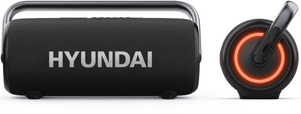 Колонка порт. Hyundai H-PS1029 черный 220W 4.1 BT 10м 4800mAh