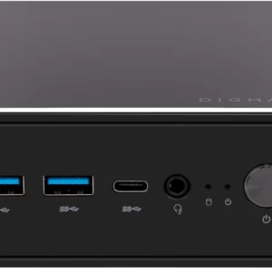 Неттоп Digma Pro Minimax U1 i5 1235U (1.3) 16Gb SSD512Gb Iris Xe Windows 11 Pro GbitEth WiFi BT 60W темно-серый/черный (DPP5-ADXW05)