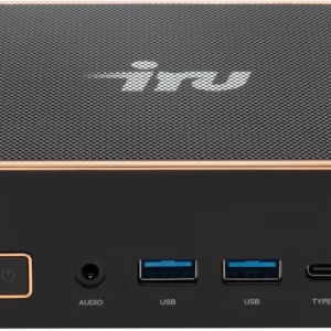Неттоп IRU Tactio 525 Ryzen 5 6600H (3.3) 16Gb SSD512Gb 660M Windows 11 Pro GbitEth WiFi BT черный (2057781)
