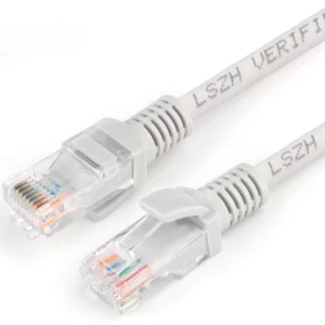 Патч-корд Premier PP31-1M-LSZH 1Гбит/с UTP 4 пары cat.5E CCA molded 1м серый RJ-45 (m)-RJ-45 (m)