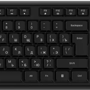Клавиатура Оклик K888W черный USB беспроводная Multimedia (2066181)