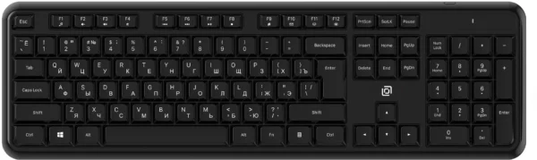 Клавиатура Оклик K888W черный USB беспроводная Multimedia (2066181)