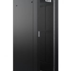 Шкаф серверный NTSS Премиум (NTSS-R42U80100PD/PD-BL) напольный 42U 800x1000мм пер.дв.перфор. 900кг черный 910мм 160кг 1987мм IP20