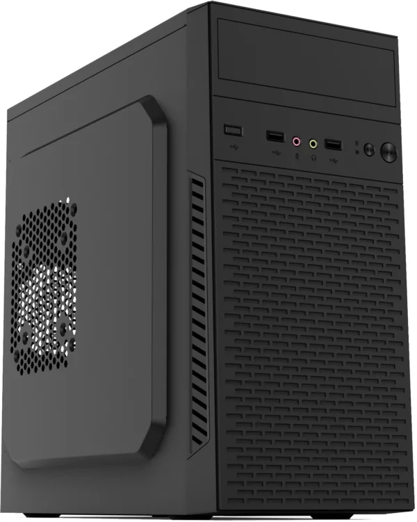 Корпус Digma DCC-MN305 черный без БП mATX 1x80mm 1x120mm 2xUSB2.0 1xUSB3.0 audio
