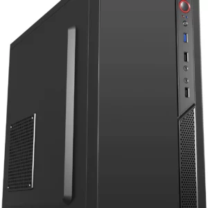 Корпус Digma DCC-MN306 черный без БП mATX 1x80mm 1x92mm 2x120mm 2xUSB2.0 1xUSB3.0 audio