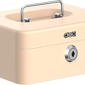 Ящик для денег Deli ET502 9x20x16 бежевый