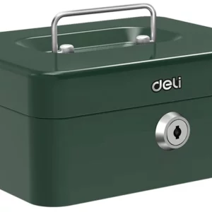 Ящик для денег Deli ET504 9x20x16 зеленый