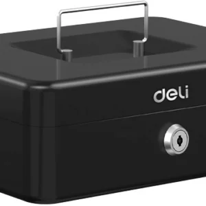 Ящик для денег Deli ET505 85x250x180 черный