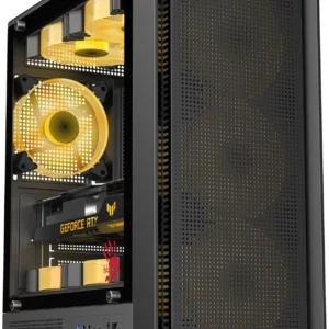 Корпус Bloody BD-CC118 черный без БП mATX 8x120mm 2xUSB2.0 1xUSB3.0 audio bott PSU