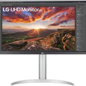 Монитор LG 27" UltraFine 27UP850K-W серебристый IPS LED 5ms 16:9 HDMI M/M матовая HAS 1200:1 400cd 178гр/178гр 3840x2160 60Hz DP 4K USB 5.9кг