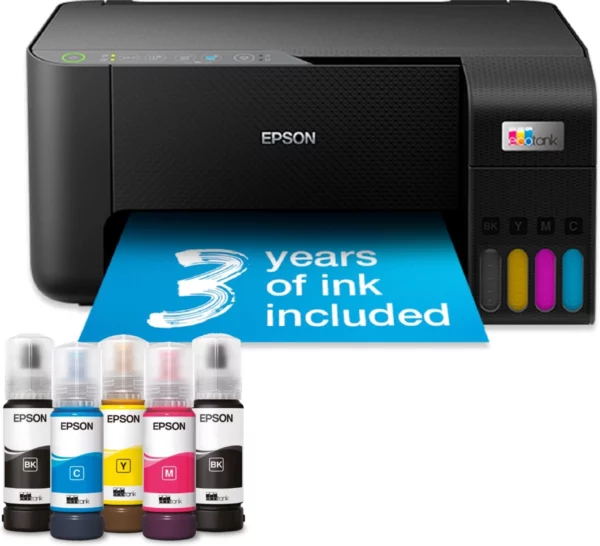 МФУ струйный Epson EcoTank L3270 (103) (C11CJ67434) A4 WiFi черный
