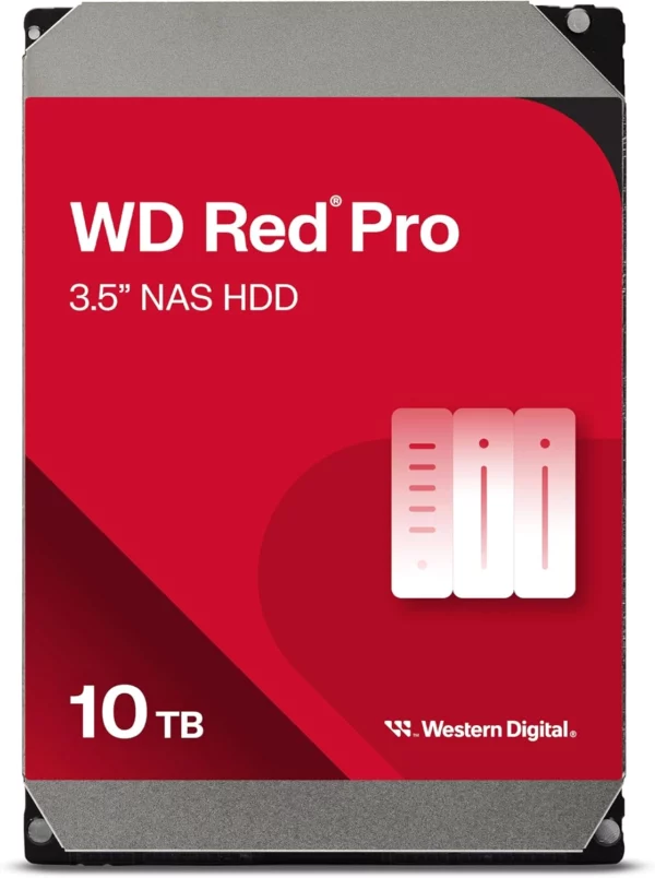 Жесткий диск WD SATA-III 10TB WD103KFBX Red Pro (7200rpm) 512Mb 3.5"