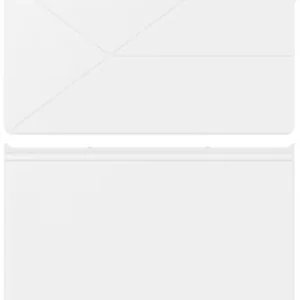 Чехол Samsung для Tab S10 FE+ Smart Book Cover поликарбонат/полиуретан белый (EF-BX620PWEGRU)