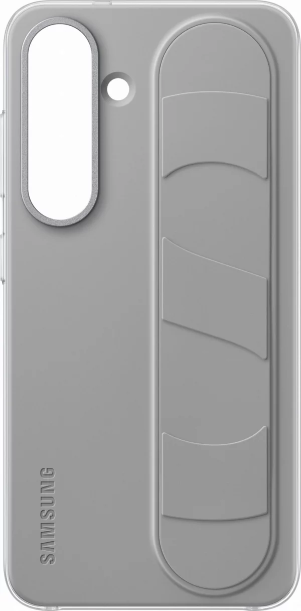 Чехол (клип-кейс) Samsung для Samsung Galaxy S25 Standing Grip Case серый (EF-GS931CJEGRU)