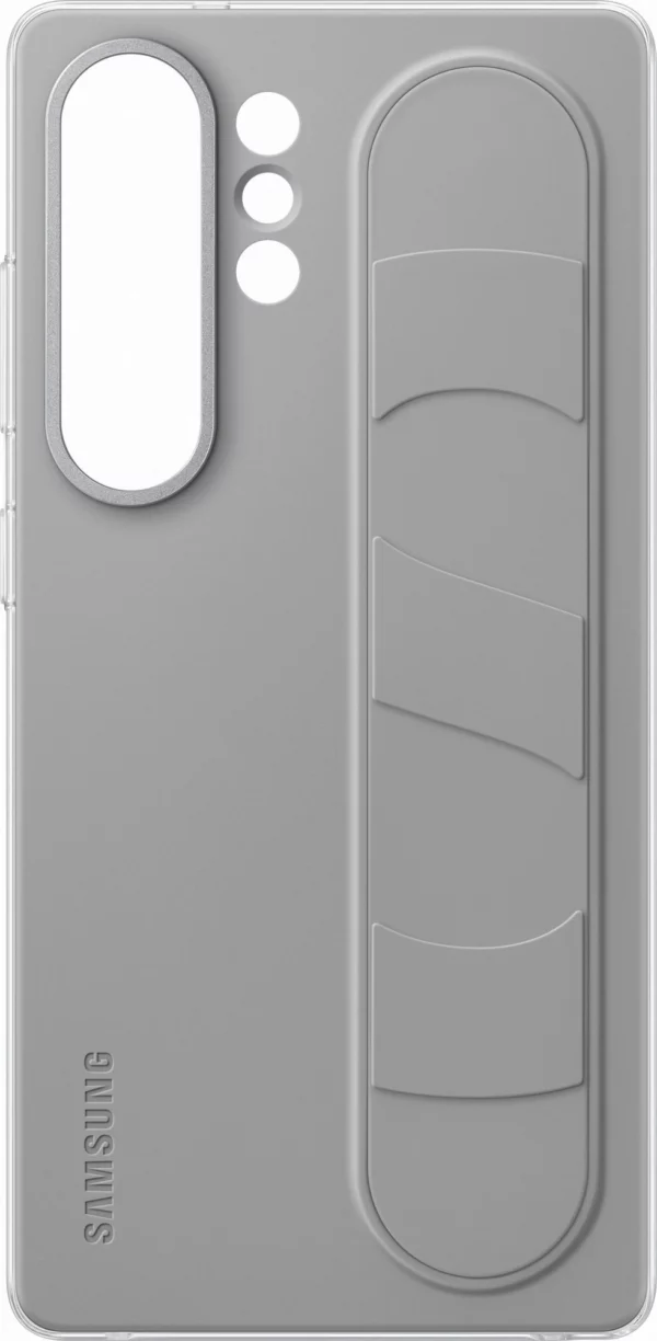 Чехол (клип-кейс) Samsung для Samsung Galaxy S25 Ultra Standing Grip Case серый (EF-GS938CJEGRU)