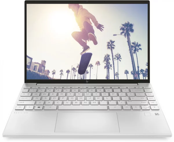 Ноутбук HP Pavilion Aero 13-be2018ci Ryzen 5 7535U 16Gb SSD512Gb AMD Radeon Graphics 13.3" IPS WQXGA (2560x1600) FreeDOS silver WiFi BT Cam (A74L4EA)