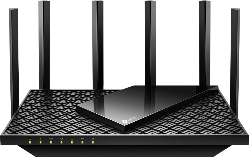 Роутер беспроводной TP-Link ARCHER AX72 PRO AX5400 10/100/1000BASE-TX черный