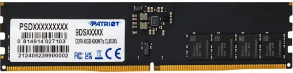 Память DDR5 32GB 6400MHz Patriot PSD532G6402C Signature RTL PC5-51200 CL52 DIMM 288-pin 1.1В dual rank Ret