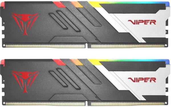 Память DDR5 2x24GB 6000MHz Patriot PVVR548G600C30K Viper Venom RTL PC5-48000 CL30 DIMM 288-pin 1.45В kit с радиатором Ret