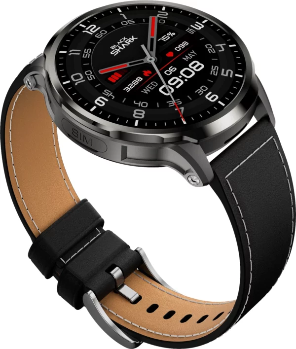 Смарт-часы Black Shark BS-W2403 (Watch X) AMOLED корп.черный рем.черный (1746934)