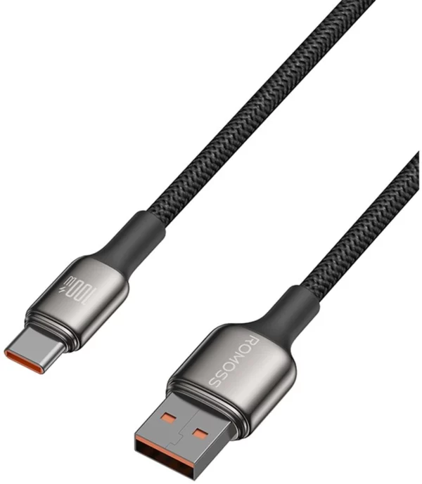 Кабель Romoss CB303A 1746962 USB (m)-USB Type-C (m) 2м черный