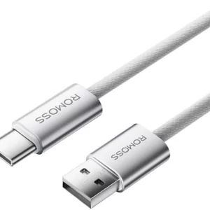 Кабель Romoss CB3038 1747008 ver2.0 USB (m)-USB Type-C (m) 1.2м белый