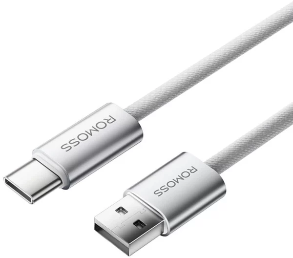 Кабель Romoss CB3038 1747008 ver2.0 USB (m)-USB Type-C (m) 1.2м белый