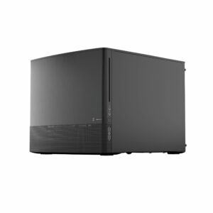 Корпус ПК без блока питания / Fractal FD-CA-NODE-804-BL-W / Корпус ПК без блока питания/ Case Fractal Design Node 804, Mini-Tower, 3x120mm, 2xUSB-A 3.2 mATX, mITX Black