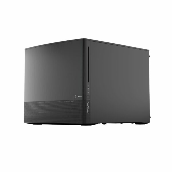 Корпус ПК без блока питания / Fractal FD-CA-NODE-804-BL-W / Корпус ПК без блока питания/ Case Fractal Design Node 804, Mini-Tower, 3x120mm, 2xUSB-A 3.2 mATX, mITX Black