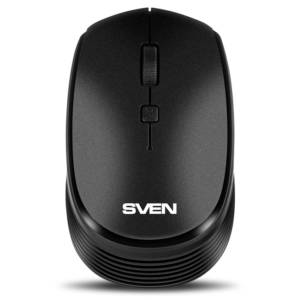Беспроводная мышь SVEN RX-210W чёрная (2,4 GHz, 3+1кл. 800-1400 DPI, блистер) / Sven SV-020637 / Беспроводная мышь SVEN RX-210W чёрная (2,4 GHz, 3+1кл. 800-1400 DPI, блистер)