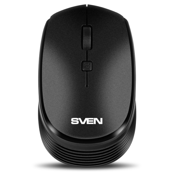 Беспроводная мышь SVEN RX-210W чёрная (2,4 GHz, 3+1кл. 800-1400 DPI, блистер) / Sven SV-020637 / Беспроводная мышь SVEN RX-210W чёрная (2,4 GHz, 3+1кл. 800-1400 DPI, блистер)