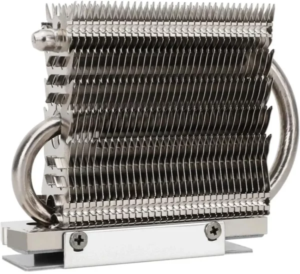 Радиатор к SSD / Thermalright M.2 HR-09 2280 SS / Радиатор к SSD/ SSD Cooler Thermalright M.2 HR-09 2280 SSD (Radiator, Al, M.2 2280, Heat pipes1x6mm, 79x24x48mm, Silver)