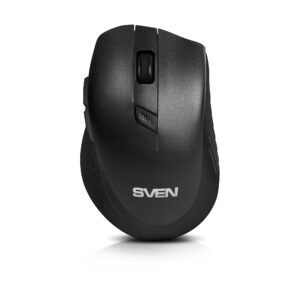 Беспроводная мышь SVEN RX-425W, чёрная / SVEN RX-425W SV-014483 / Беспроводная мышь SVEN RX-425W, чёрная