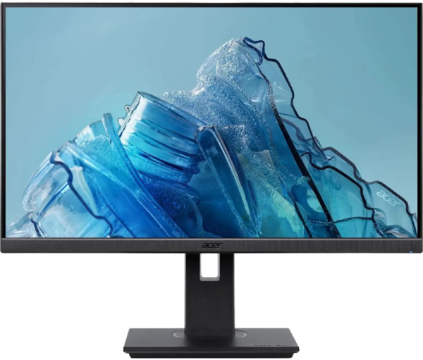 Монитор / ACER UM.HB7CD.G04 / Монитор/ ACER B277UGbmiiprzx 27``, ZeroFrame, Black, PCR 85%+OBP 5%, 169, IPS, 2560x1440, 4ms, 350cd, 120Hz, 2xHDMI(2.0) + 1xDP(1.4) + 4xUSB 3.2 + USB-B (1up 4down) + SPK + Audio out, Speakers 2Wx2, sync FreeSync, hdr HDR 10, hadj 150, DE Delta E  1, Vesa100x100
