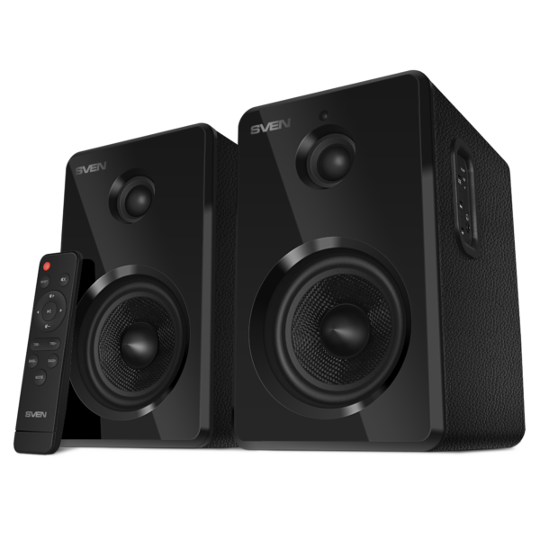 АС 2.0 SVEN SPS-730, черный (50 Вт, Bluetooth, пульт, USB, microSD) / Sven SV-021177 / АС 2.0 SVEN SPS-730, черный (50 Вт, Bluetooth, пульт, USB, microSD)