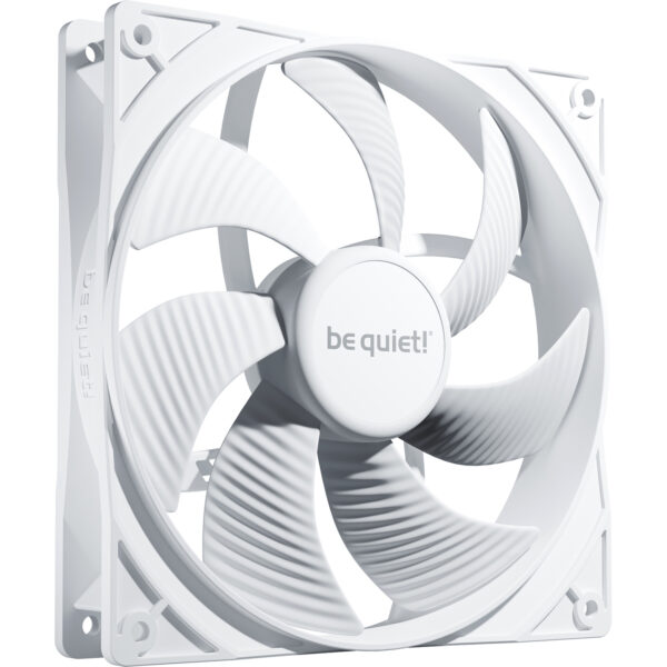 Кулер для корпуса / be quiet! BL112 / Кулер для корпуса/ Case Cooler be quiet! PURE WINGS 3 140mm PWM White (140x140x25mm, 4-pin PWM, 57.4CFM, 21.9dBA, 1200RPM, White)