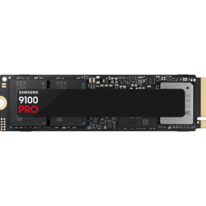 Твердотельный накопитель / Samsung Electronics MZ-VAP4T0BW / Твердотельный накопитель/ Samsung SSD 9100 PRO, 4000GB, M.2(22x80mm), NVMe 2.0, PCIe 5.0 x4, V-NAND TLC, R/W 14800/13400MB/s, IOPs 2 200 000/2 600 000, TBW 2400, DWPD 0.3 (12 мес.)