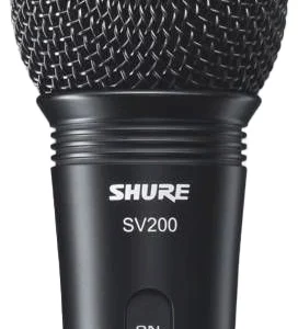 Микрофон проводной Shure SV200-A 4.5м черный