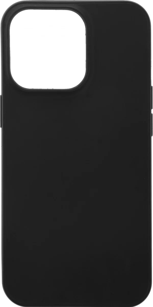 Чехол (клип-кейс) BoraSCO для Apple iPhone 13 Pro черный (матовый) (40442)