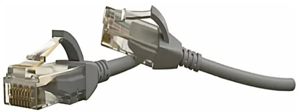 Патч-корд Hyperline PC-LPT-UTP-RJ45-RJ45-C6A-5M-LSZH-GY PC-LPT-UTP-RJ45-RJ45-C6A-5M U/UTP не экранированный RJ-45 вил.-вилка RJ-45 кат.6A 5м серый LSZH (уп.:1шт)