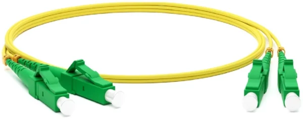 Патч-корд Hyperline FC-D2-9-LC/AR-LC/AR-H-10M-LSZH-YL FC-D2-9-LC/AR-LC/AR-H-10M-LSZH 2x9/125 OS2 SC/APC дуплекс-SC/APC дуплекс 10м LSZH желтый