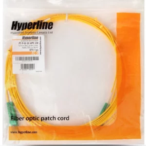 Патч-корд Hyperline FC-D2-9-LC/AR-LC/AR-H-5M-LSZH-YL FC-D2-9-LC/AR-LC/AR-H-5M-LSZH 2x9/125 OS2 SC/APC дуплекс-SC/APC дуплекс 5м LSZH желтый
