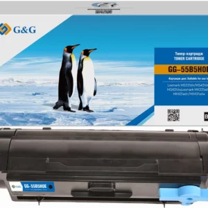 Картридж лазерный GG GG-55B5H0E 55B5H00/55B5H0E черный (15000стр.) для Lexmark MS331dn/MS431dn/MS431dw/MX331adn/MX431adn/MX431adw