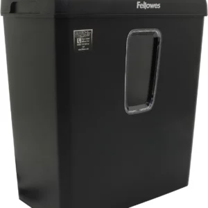 Шредер Fellowes PowerShred Р-30С черный (секр.P-4) фрагменты 6лист. 15лтр. скрепки скобы пл.карты