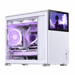 Корпус без блока питания / JONSBO D31 MESH SCREEN White / Корпус без блока питания/ Case JONSBO D31 MESH SCREEN, Mini-Tower, TG, no fans, 1xUSB-A 3.0 + 1xUSB-C 3.2, mATX, mDTX, mITX White