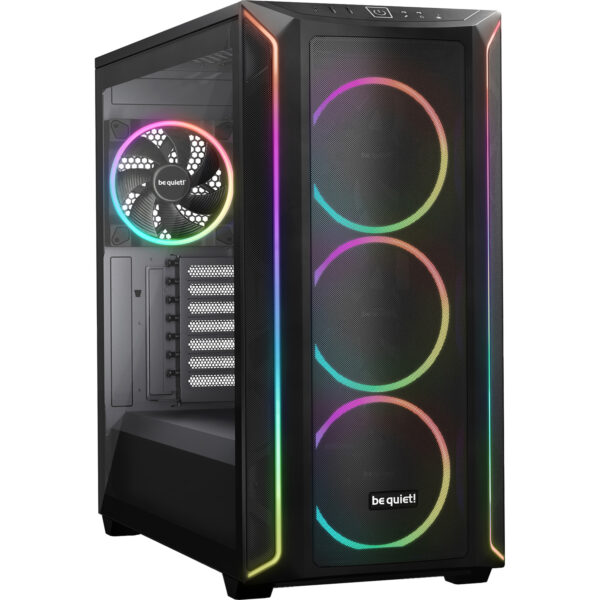 Корпус ПК без блока питания / Be Quiet SHADOW BASE 800 FX (BGW63) / Корпус ПК без блока питания/ Case be quiet! SHADOW BASE 800 FX, Full-Tower, TG, 4x140mm ARGB, 2xUSB-A 3.2, 1xUSB 3.2 Type-C, E-ATX, ATX, mATX, mITX Black