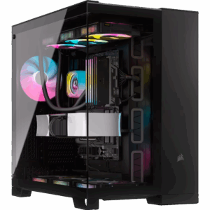 Корпус без блока питания / Corsair CC-9011269-WW / Корпус без блока питания/ Case Corsair iCUE LINK 6500X RGB, Midi-Tower, TG, 3x120mm RGB, 4xUSB-A 3.2, 1xUSB 3.2 Type-C, E-ATX, ATX, mATX, mITX Black