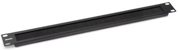Hyperline Фальш-панель на 1U, с щеточным вводом, цвет черный (RAL 9004) / Hyperline BPB19-1U-RAL9004 / Hyperline Фальш-панель на 1U, с щеточным вводом, цвет черный (RAL 9004)